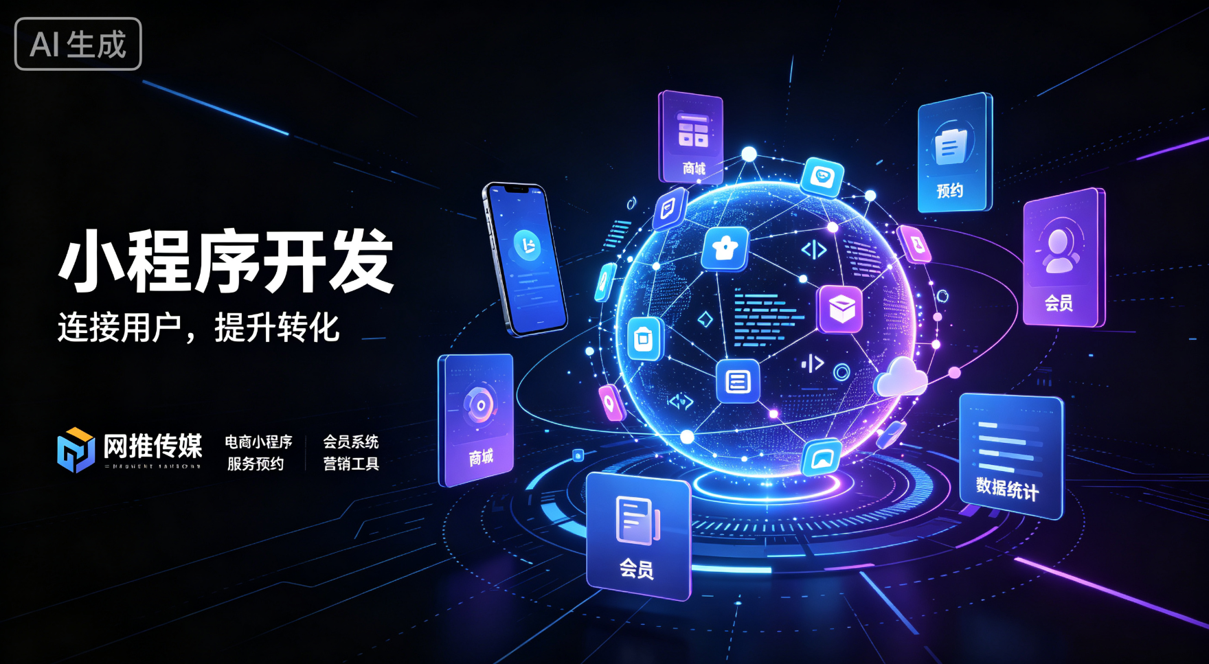 小程序开发界面功能演示截图